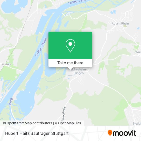 Hubert Haitz Bauträger map