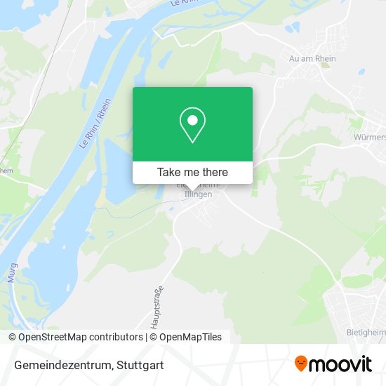 Gemeindezentrum map