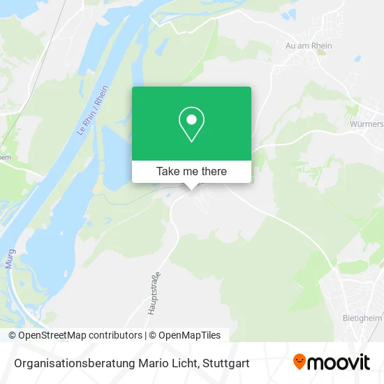 Карта Organisationsberatung Mario Licht