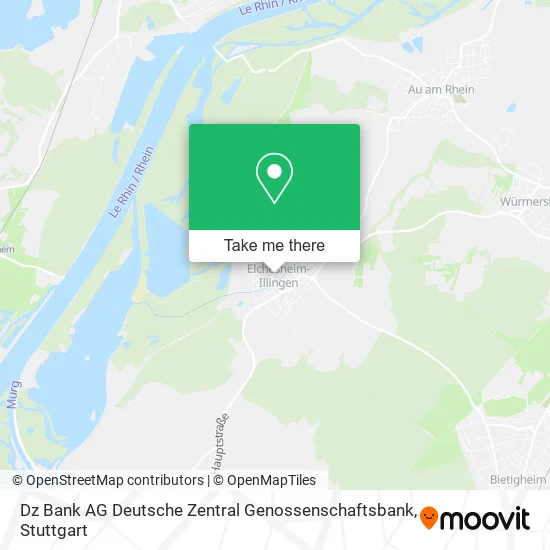 Карта Dz Bank AG Deutsche Zentral Genossenschaftsbank