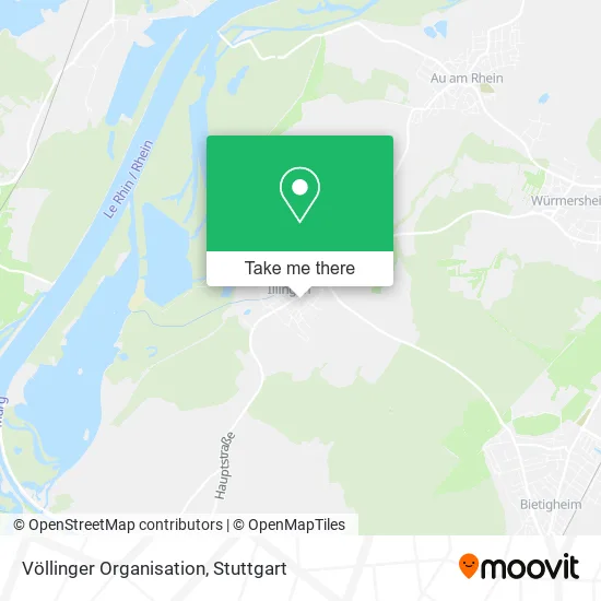 Карта Völlinger Organisation