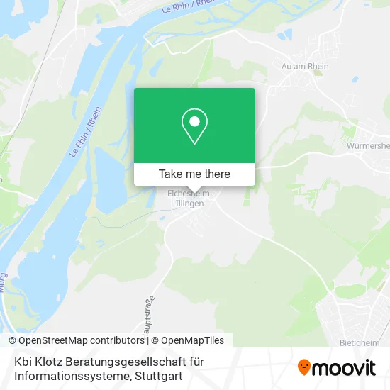 Карта Kbi Klotz Beratungsgesellschaft für Informationssysteme