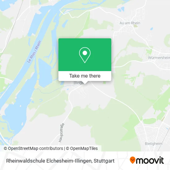 Карта Rheinwaldschule Elchesheim-Illingen