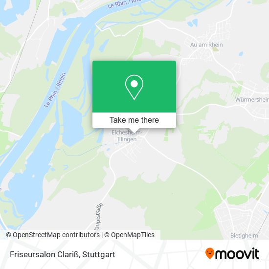 Карта Friseursalon Clariß