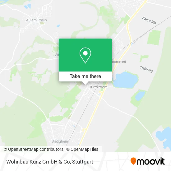 Карта Wohnbau Kunz GmbH & Co