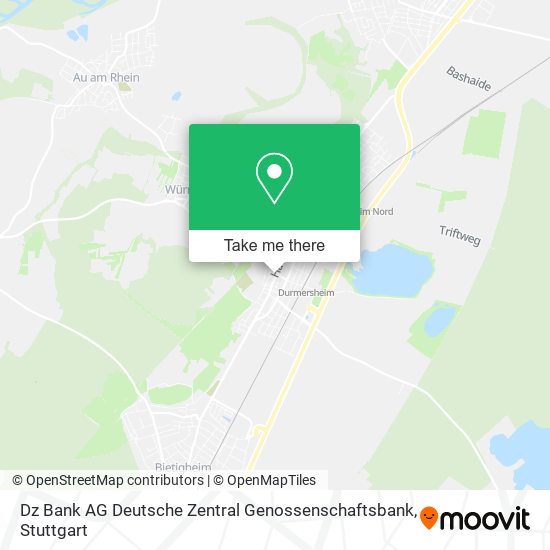 Dz Bank AG Deutsche Zentral Genossenschaftsbank map