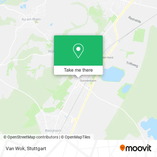 Карта Van Wok