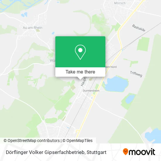 Карта Dörflinger Volker Gipserfachbetrieb