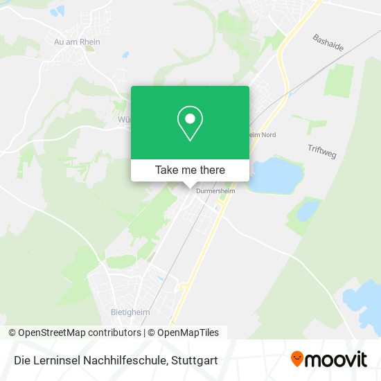 Die Lerninsel Nachhilfeschule map