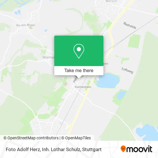 Карта Foto Adolf Herz, Inh. Lothar Schulz