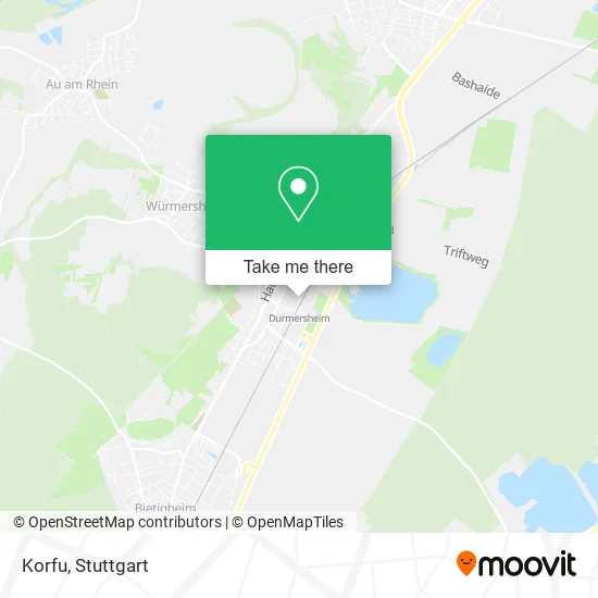 Карта Korfu