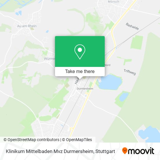 Klinikum Mittelbaden Mvz Durmersheim map