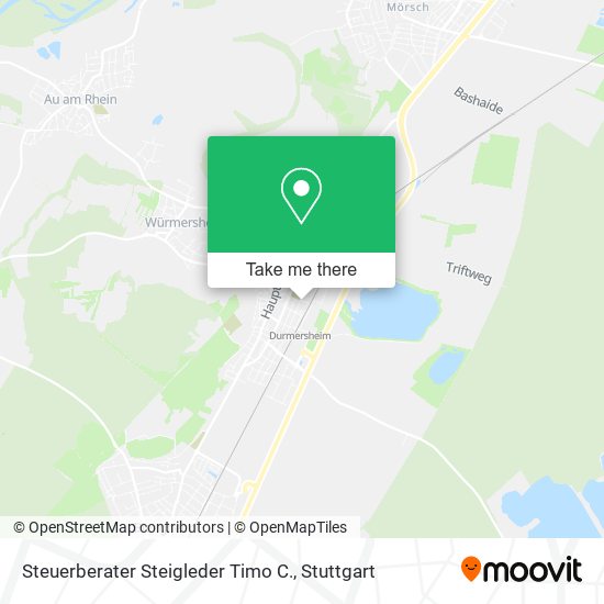 Карта Steuerberater Steigleder Timo C.