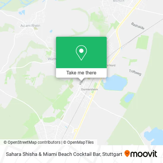 Карта Sahara Shisha & Miami Beach Cocktail Bar