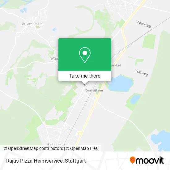 Карта Rajus Pizza Heimservice