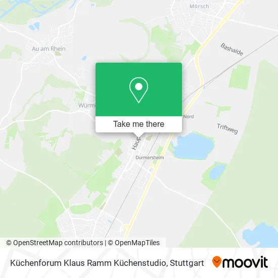 Карта Küchenforum Klaus Ramm Küchenstudio