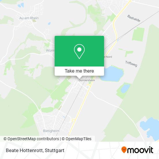 Beate Hottenrott map