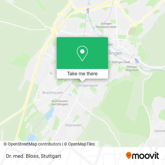 Карта Dr. med. Bloss