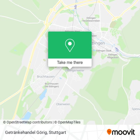 Getränkehandel Görig map