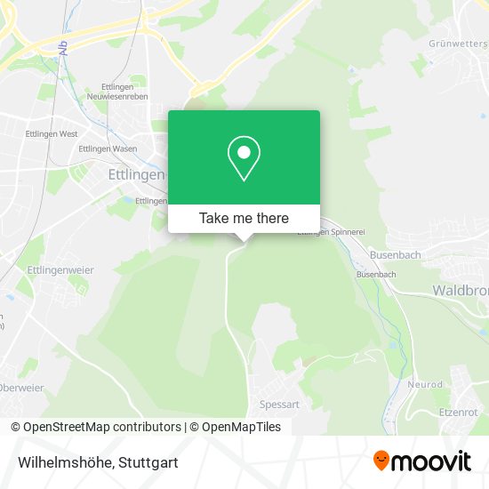 Карта Wilhelmshöhe