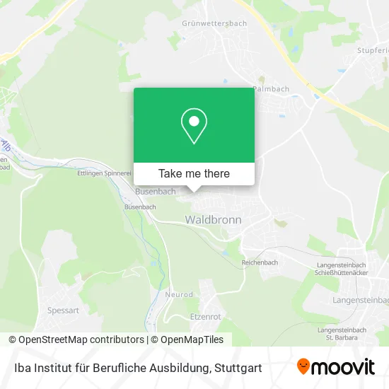 Карта Iba Institut für Berufliche Ausbildung
