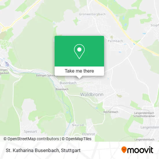 Карта St. Katharina Busenbach