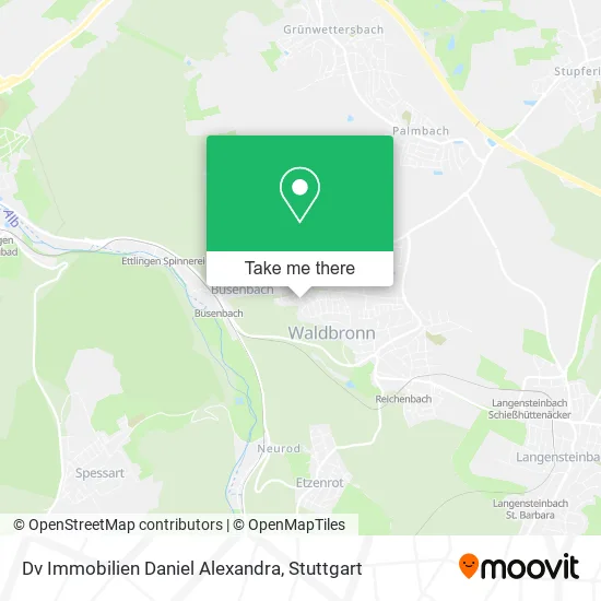 Карта Dv Immobilien Daniel Alexandra