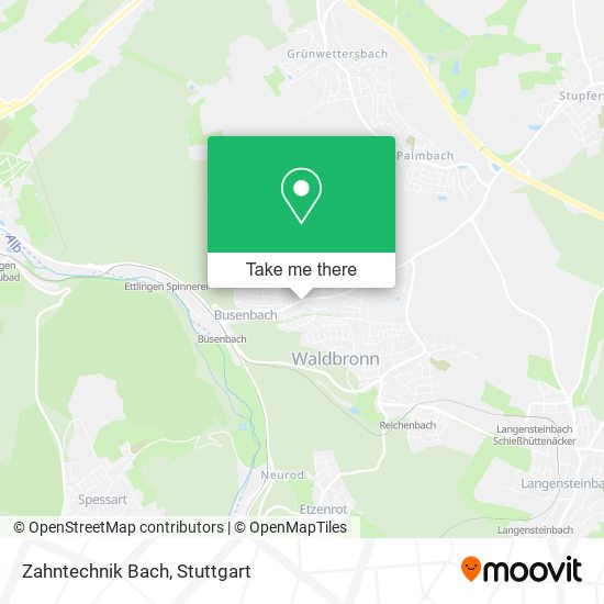 Карта Zahntechnik Bach
