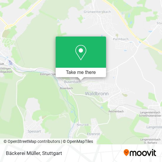 Bäckerei Müller map