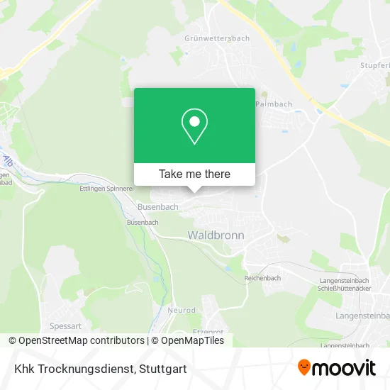 Карта Khk Trocknungsdienst