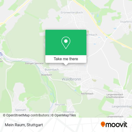Карта Mein Raum