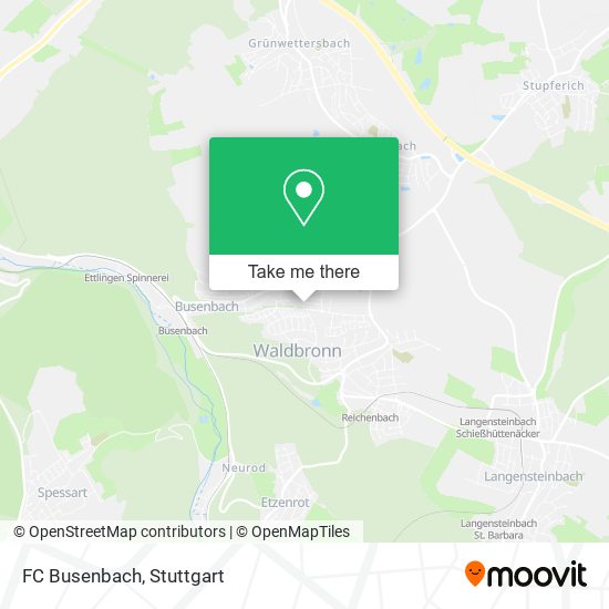 FC Busenbach map