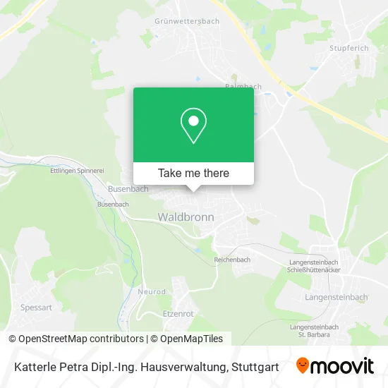 Карта Katterle Petra Dipl.-Ing. Hausverwaltung