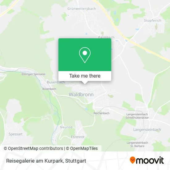 Карта Reisegalerie am Kurpark