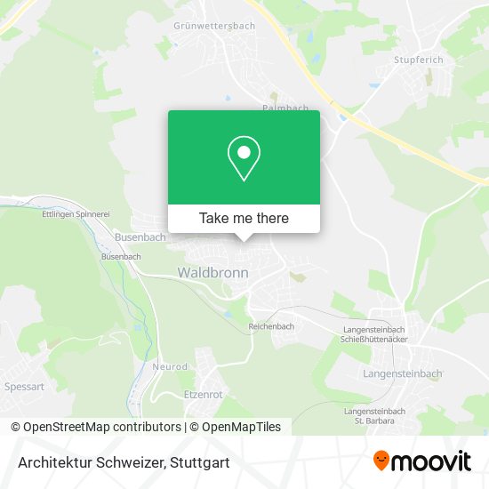 Architektur Schweizer map