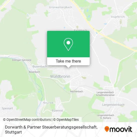 Карта Dorwarth & Partner Steuerberatungsgesellschaft