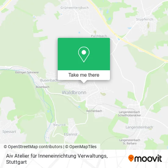 Карта Aiv Atelier für Inneneinrichtung Verwaltungs