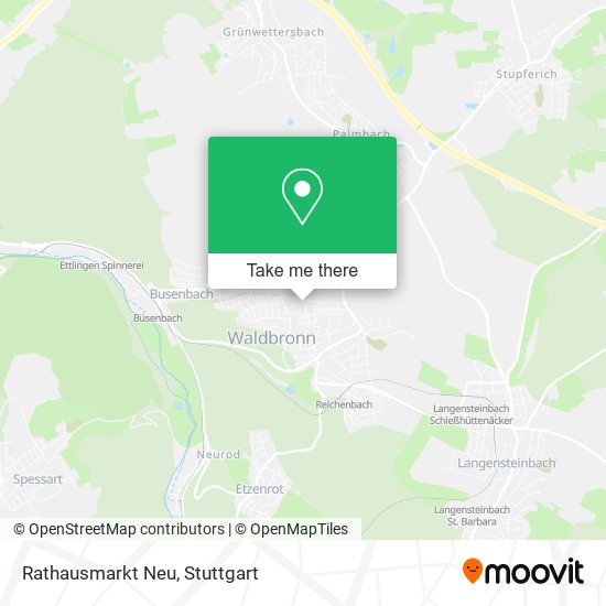 Rathausmarkt Neu map