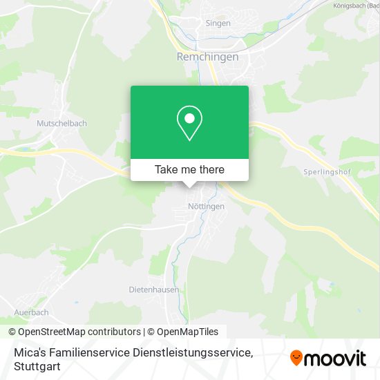 Mica's Familienservice Dienstleistungsservice map