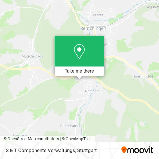 Карта S & T Components Verwaltungs