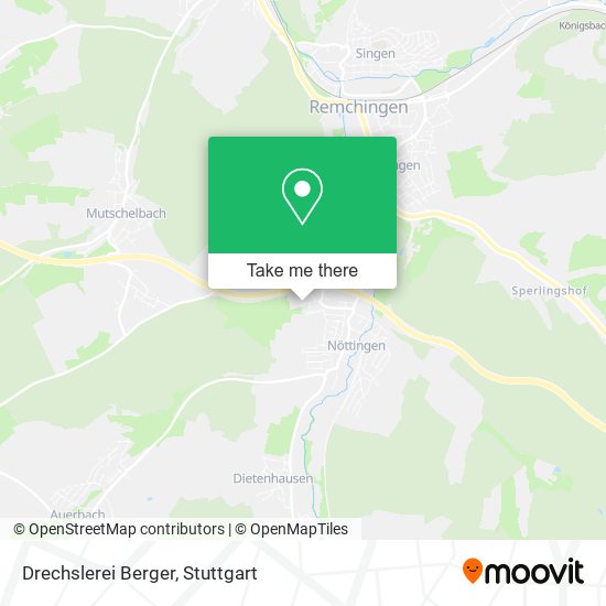 Карта Drechslerei Berger