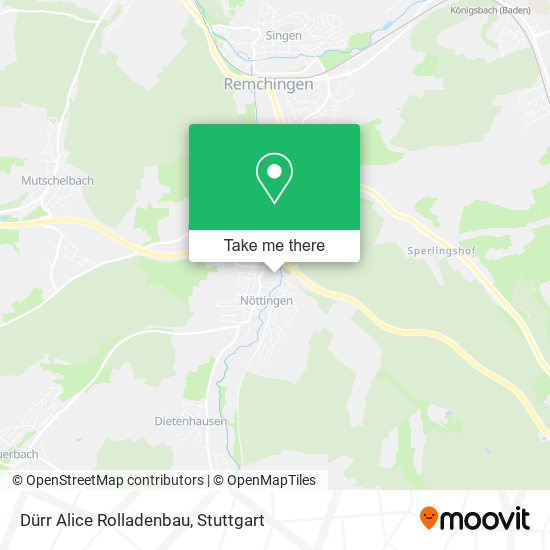 Карта Dürr Alice Rolladenbau