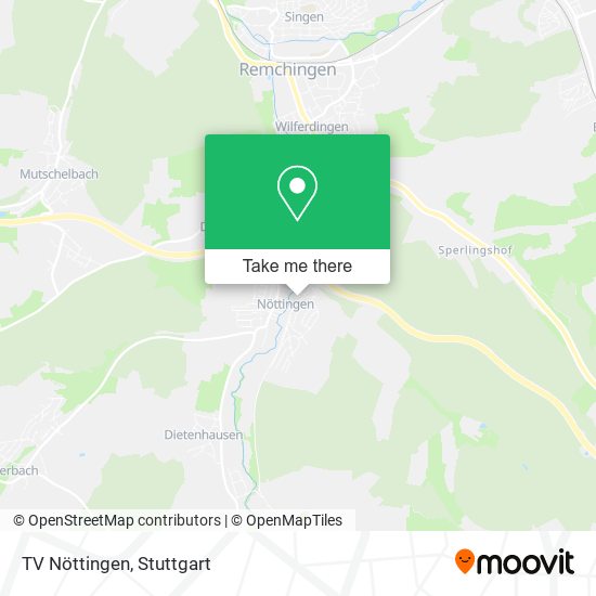 TV Nöttingen map