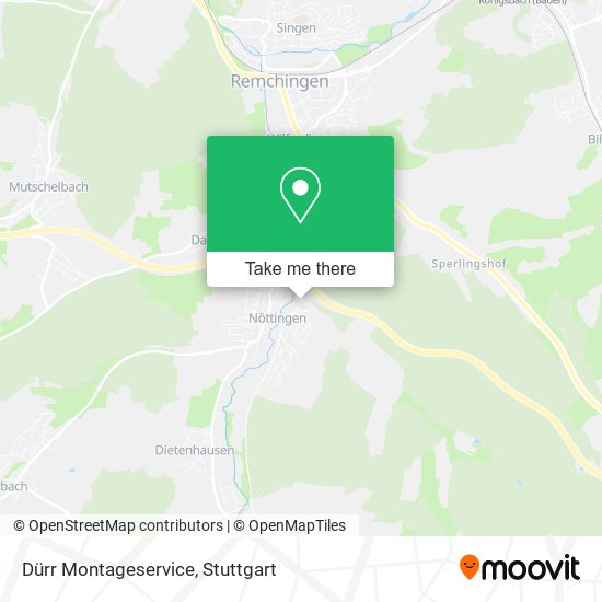 Dürr Montageservice map