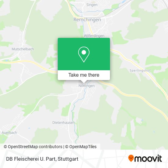 DB Fleischerei U. Part map