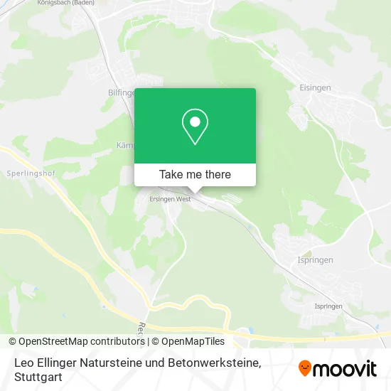 Карта Leo Ellinger Natursteine und Betonwerksteine