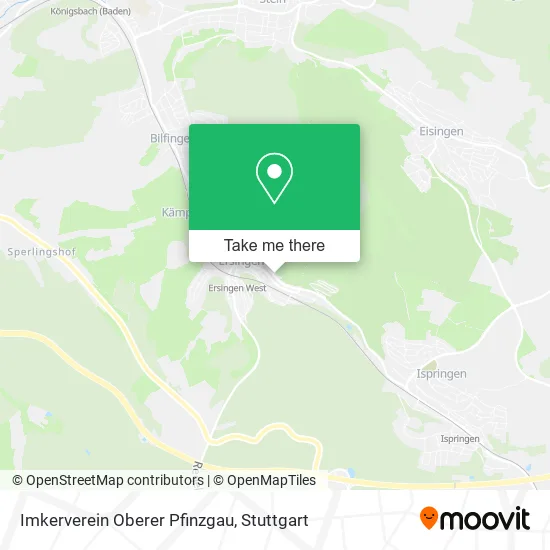 Карта Imkerverein Oberer Pfinzgau