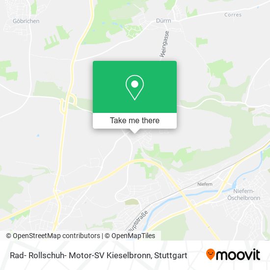 Карта Rad- Rollschuh- Motor-SV Kieselbronn