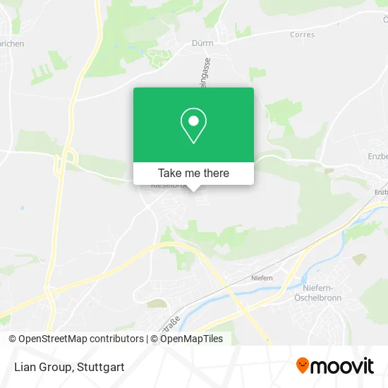 Карта Lian Group