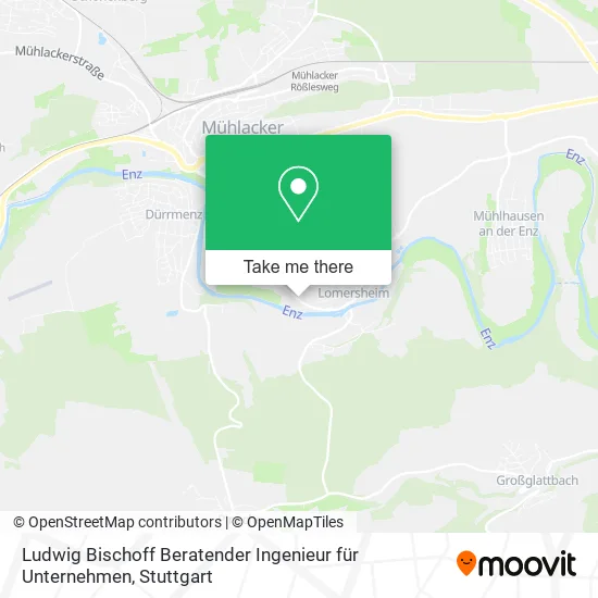 Карта Ludwig Bischoff Beratender Ingenieur für Unternehmen